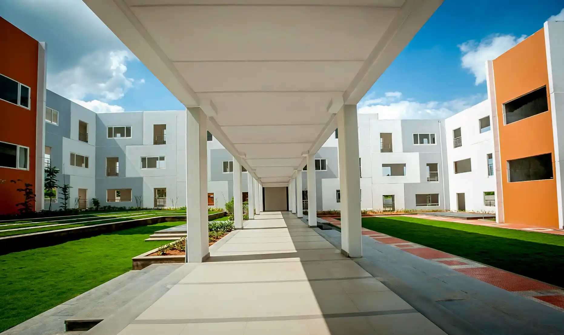 Colourful, modern design