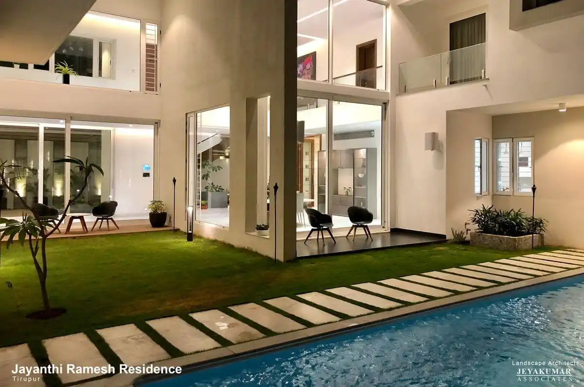 Private residence with a pool