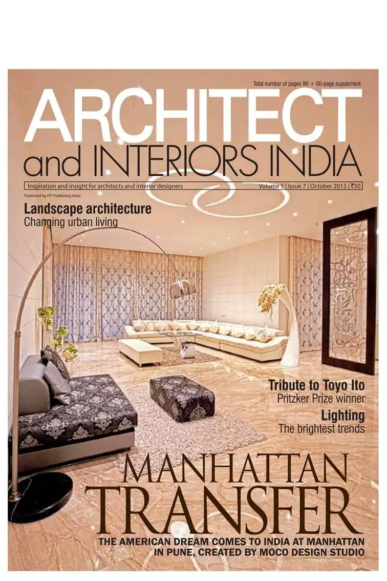 Architect & Interiors India recognition cover