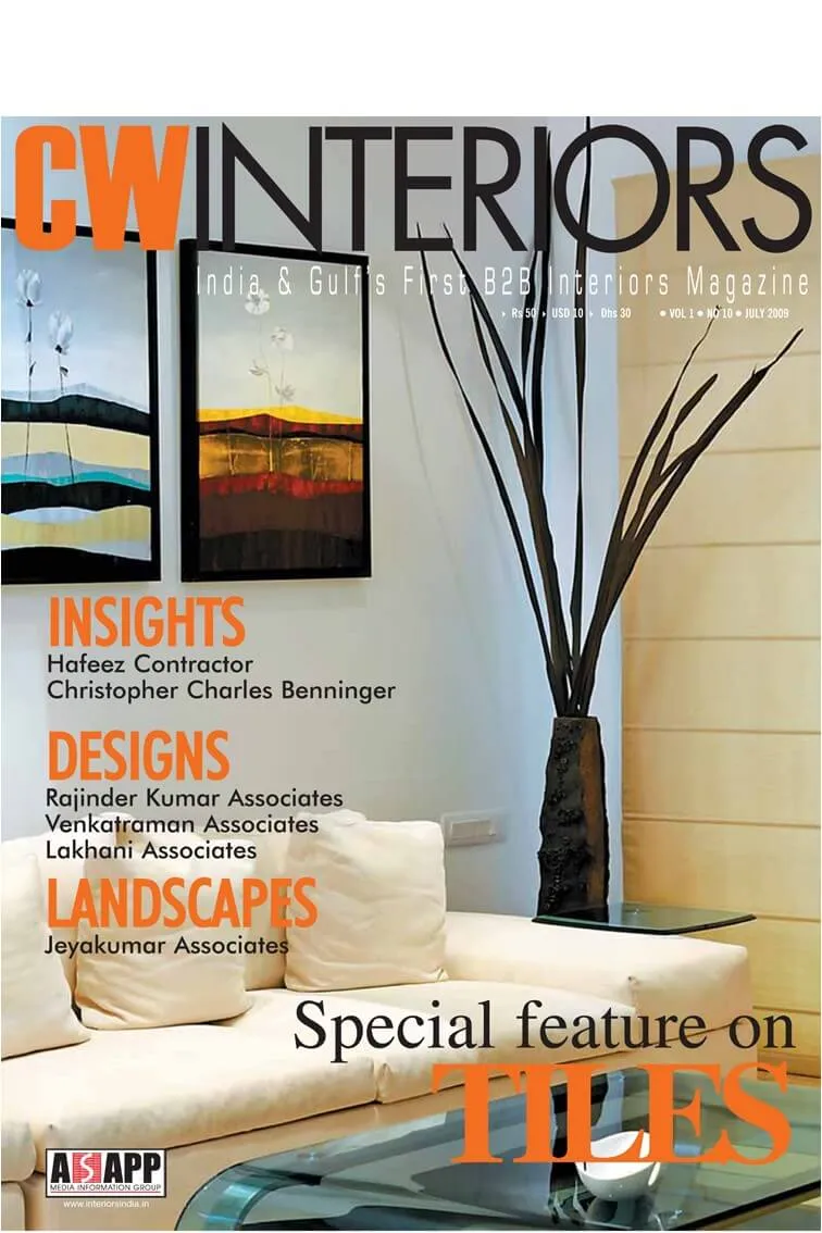 CW Interiors recognition cover