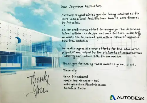 NDTV Design & Architect of the year